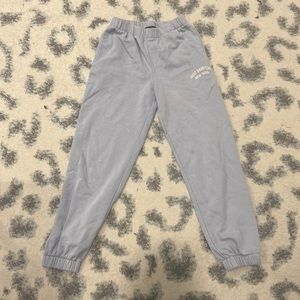 Light Blue East Hampton New York Brandy Melville Sweatpants OS